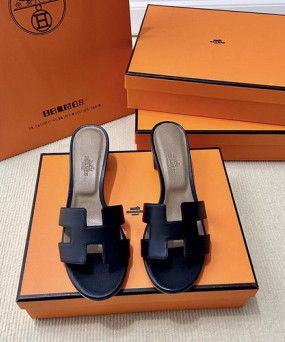 에르메스 올수공 오아시스 슬리퍼 샌들 스위프트 37